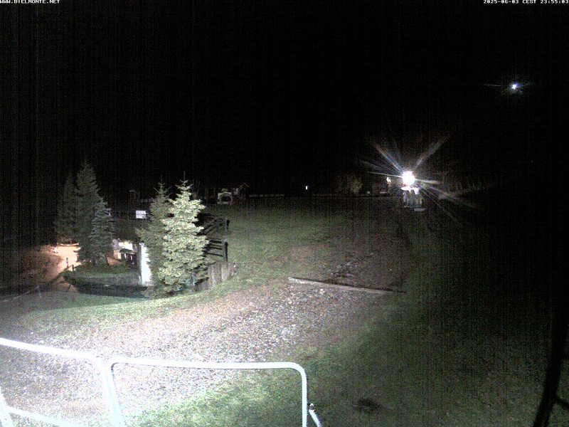 time-lapse frame, Bielmonte piste versante sud webcam