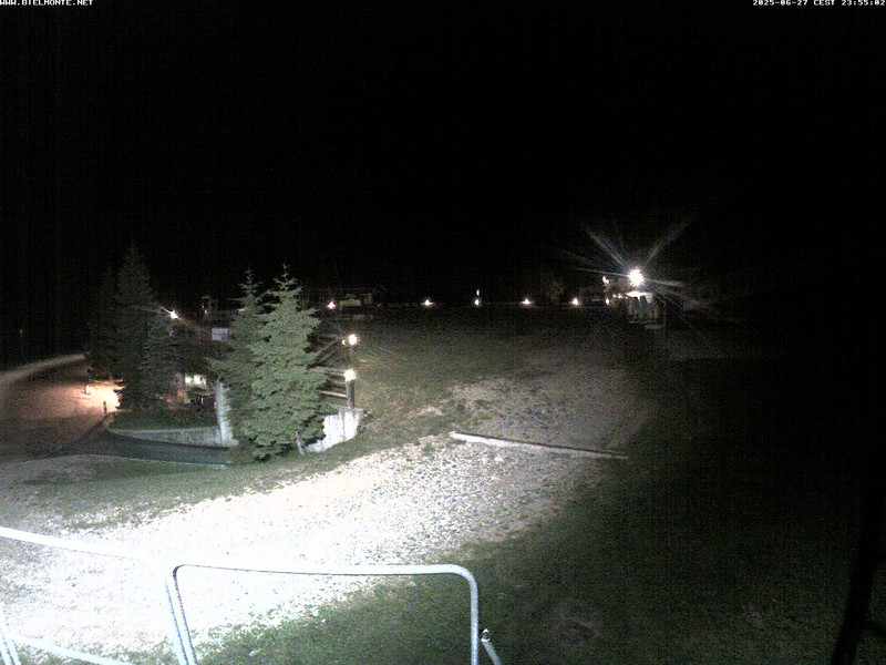 time-lapse frame, Bielmonte piste versante sud webcam