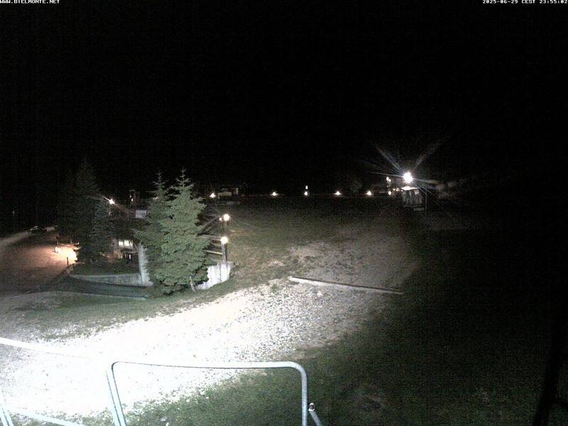 time-lapse frame, Bielmonte piste versante sud webcam