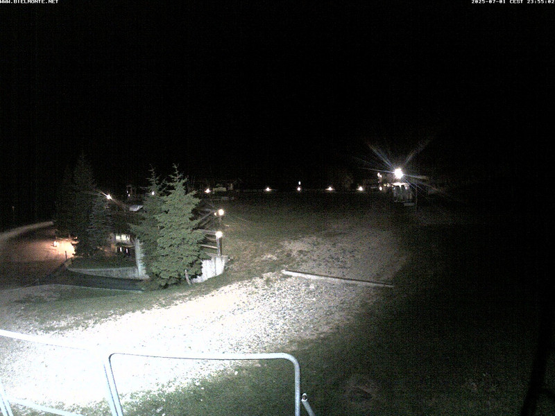 time-lapse frame, Bielmonte piste versante sud webcam