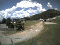 view from Bielmonte piste versante sud on 2025-07-03