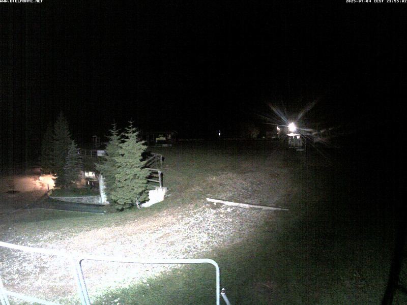 time-lapse frame, Bielmonte piste versante sud webcam