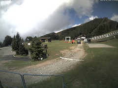 view from Bielmonte piste versante sud on 2025-07-07