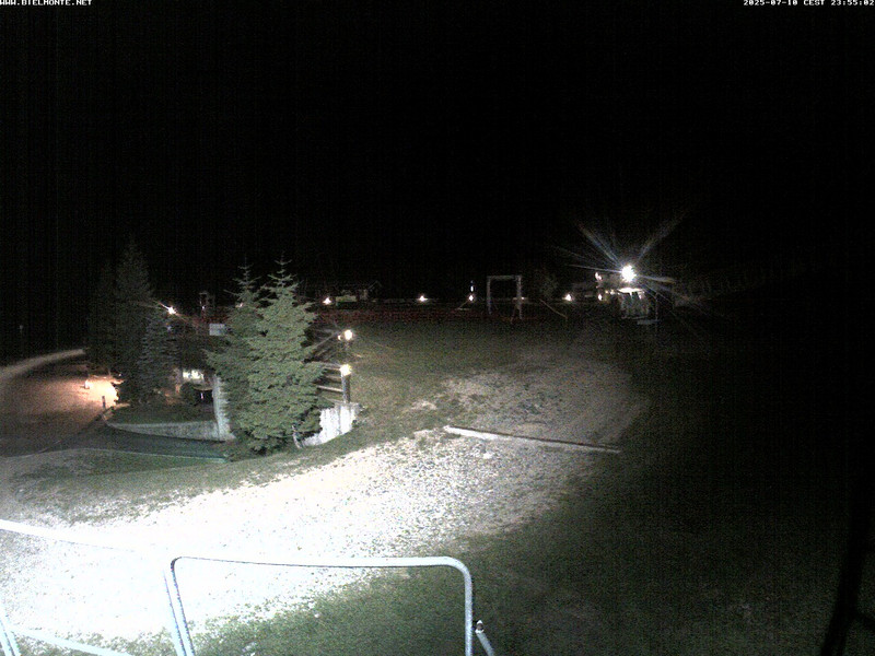 time-lapse frame, Bielmonte piste versante sud webcam