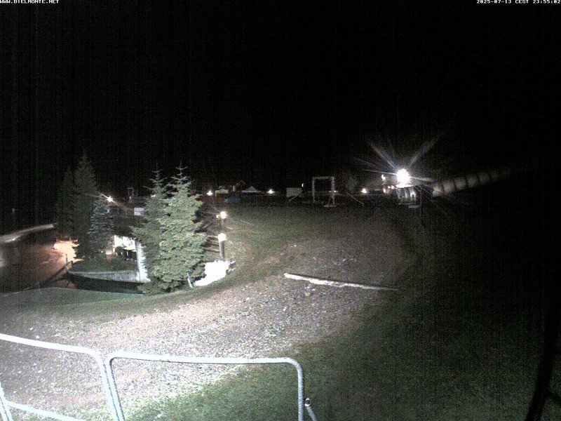time-lapse frame, Bielmonte piste versante sud webcam