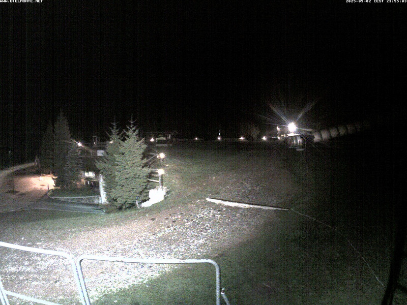 time-lapse frame, Bielmonte piste versante sud webcam