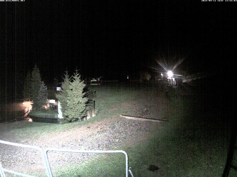 time-lapse frame, Bielmonte piste versante sud webcam