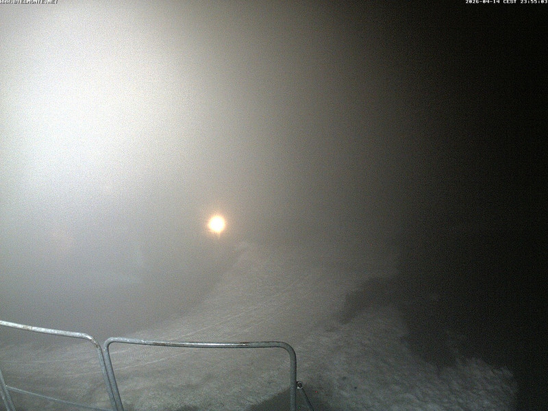 time-lapse frame, Bielmonte piste versante sud webcam