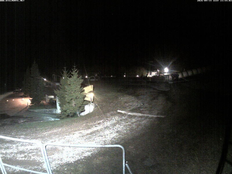 time-lapse frame, Bielmonte piste versante sud webcam