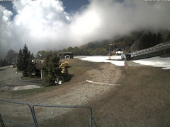 view from Bielmonte piste versante sud on 2026-04-20