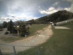 view from Bielmonte piste versante sud on 2026-05-17