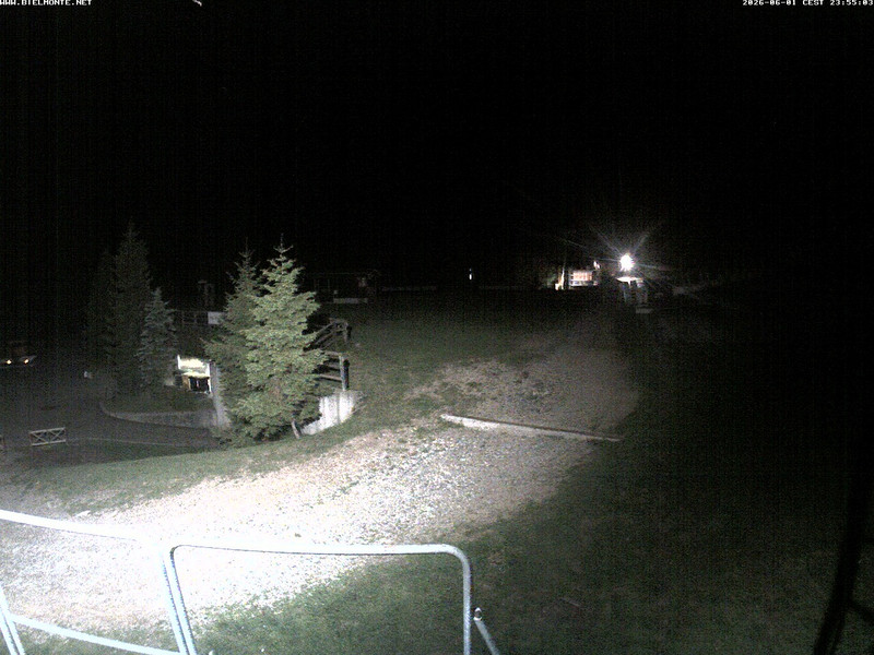 time-lapse frame, Bielmonte piste versante sud webcam