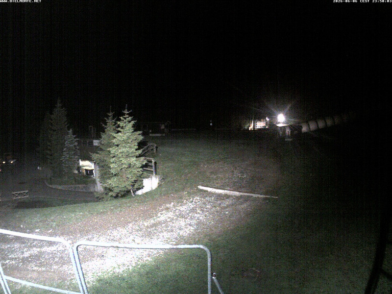 time-lapse frame, Bielmonte piste versante sud webcam