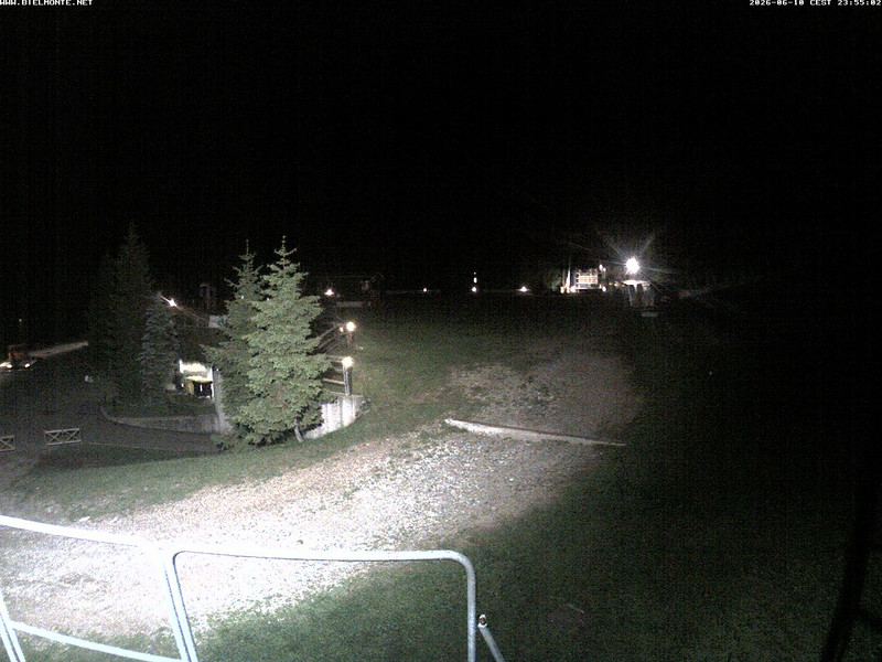 time-lapse frame, Bielmonte piste versante sud webcam