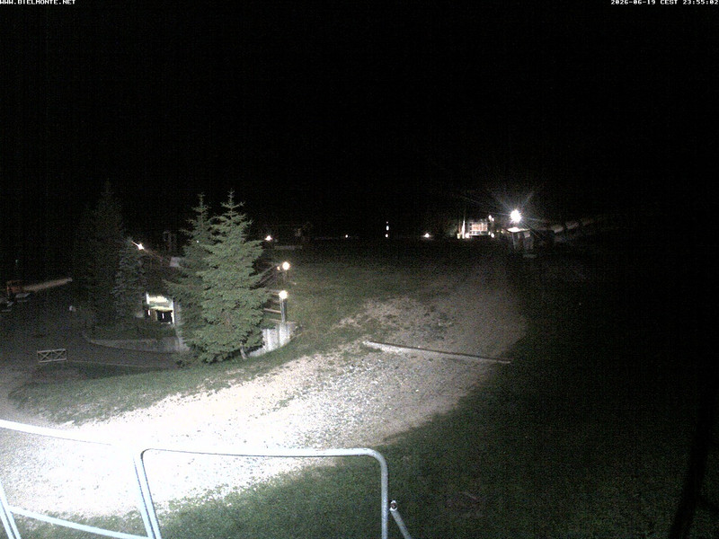 time-lapse frame, Bielmonte piste versante sud webcam