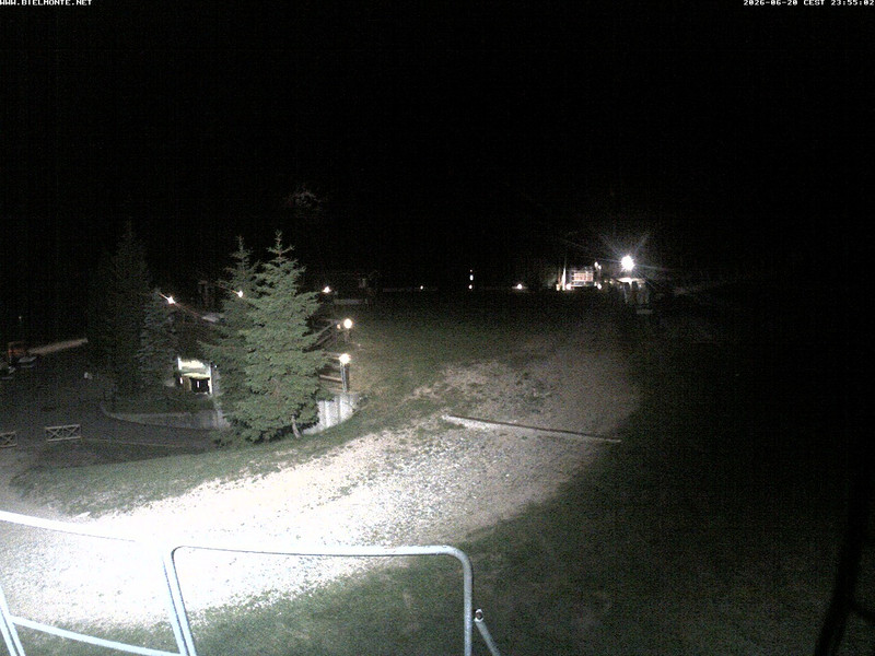 time-lapse frame, Bielmonte piste versante sud webcam