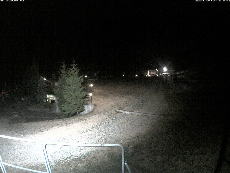 time-lapse frame, Bielmonte piste versante sud webcam