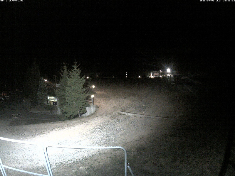 time-lapse frame, Bielmonte piste versante sud webcam
