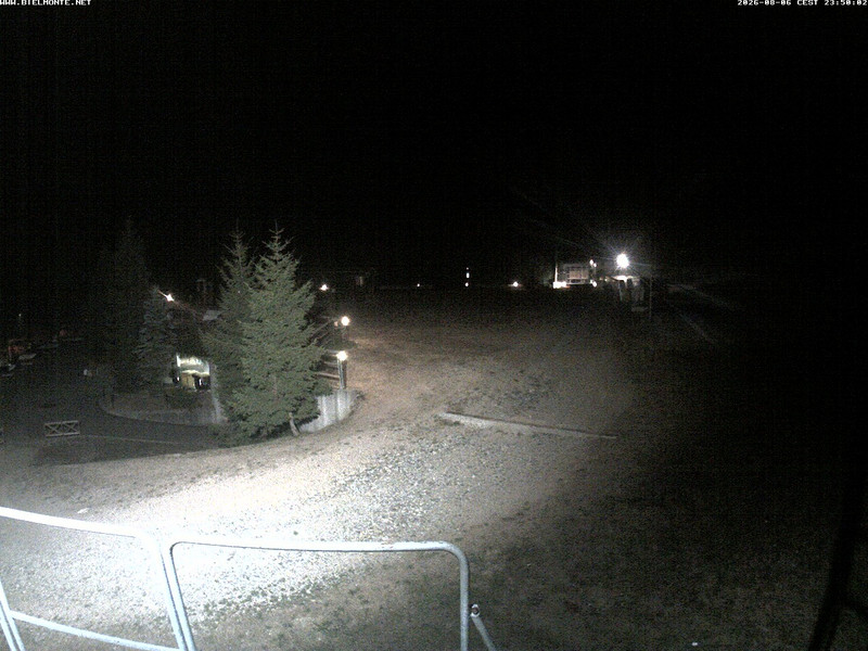 time-lapse frame, Bielmonte piste versante sud webcam