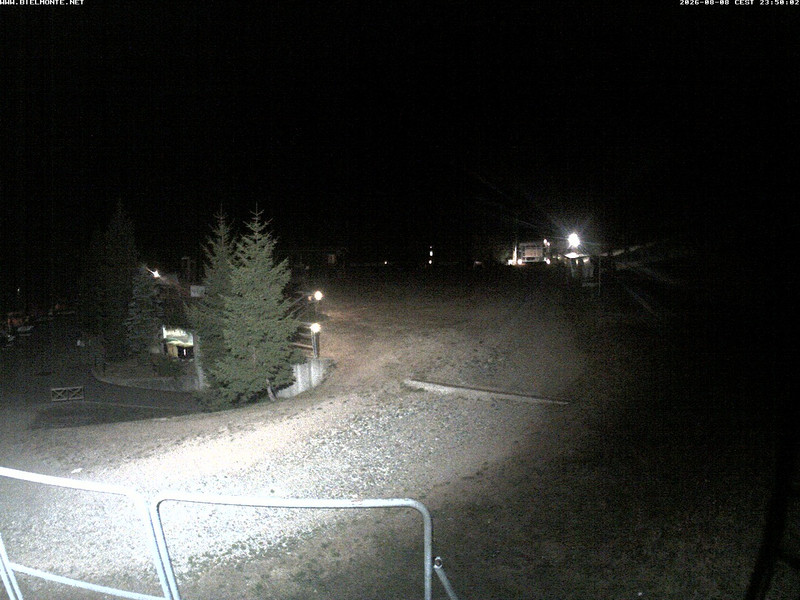 time-lapse frame, Bielmonte piste versante sud webcam