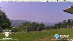 view from Passo del Muraglione on 2025-06-09