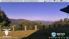 view from Passo del Muraglione on 2025-07-01