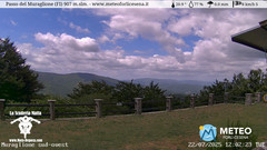 view from Passo del Muraglione on 2025-07-22