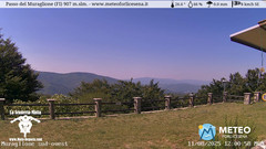 view from Passo del Muraglione on 2025-08-11