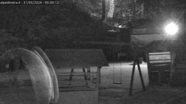 time-lapse frame, Alpe di Mera - Campetto Pro Loco webcam