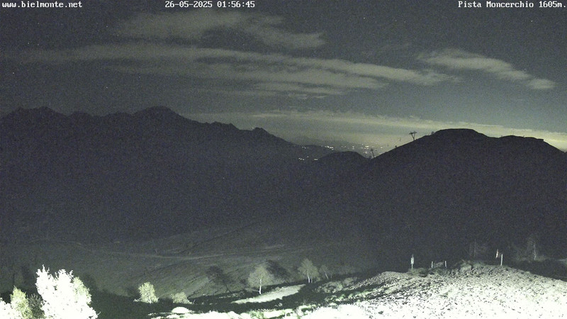 time-lapse frame, Bielmonte Monte Marca est webcam