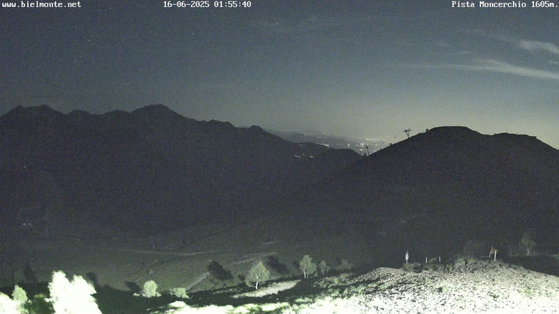 time-lapse frame, Bielmonte Monte Marca est webcam