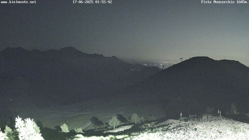 time-lapse frame, Bielmonte Monte Marca est webcam