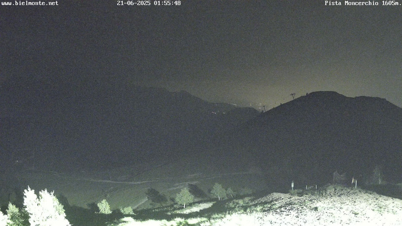 time-lapse frame, Bielmonte Monte Marca est webcam