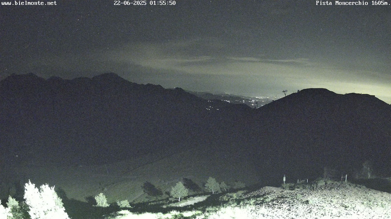 time-lapse frame, Bielmonte Monte Marca est webcam