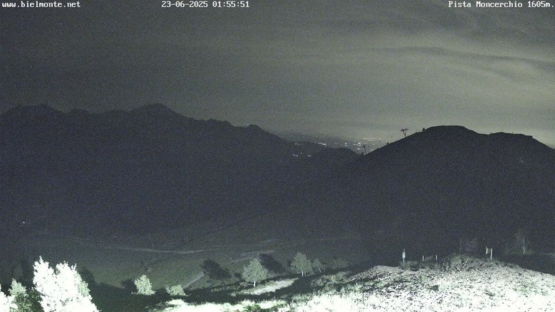 time-lapse frame, Bielmonte Monte Marca est webcam