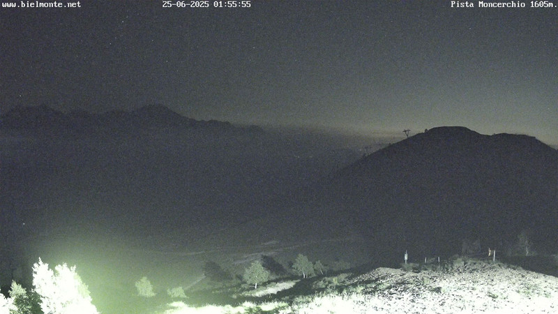 time-lapse frame, Bielmonte Monte Marca est webcam