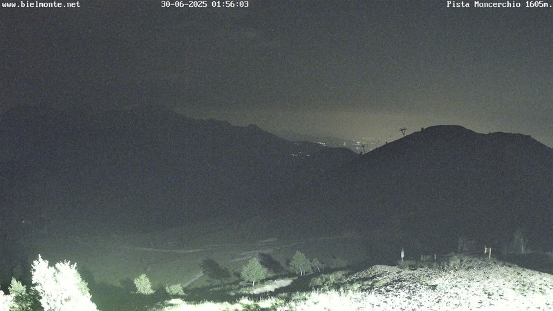 time-lapse frame, Bielmonte Monte Marca est webcam