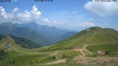 view from Bielmonte Monte Marca est on 2025-07-01