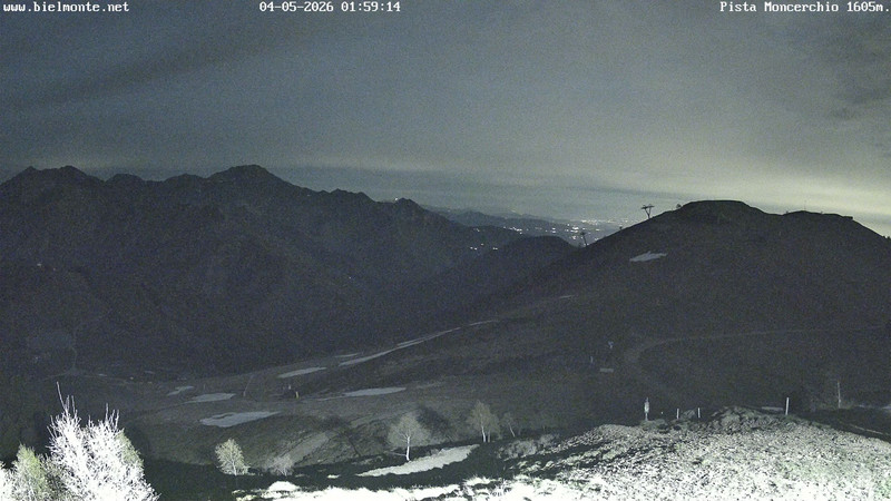 time-lapse frame, Bielmonte Monte Marca est webcam