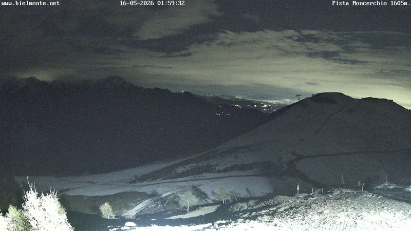 time-lapse frame, Bielmonte Monte Marca est webcam