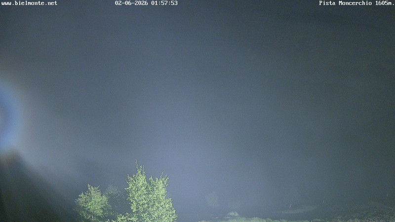 time-lapse frame, Bielmonte Monte Marca est webcam