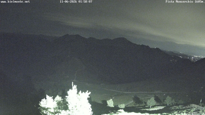 time-lapse frame, Bielmonte Monte Marca est webcam