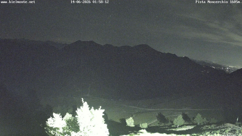 time-lapse frame, Bielmonte Monte Marca est webcam