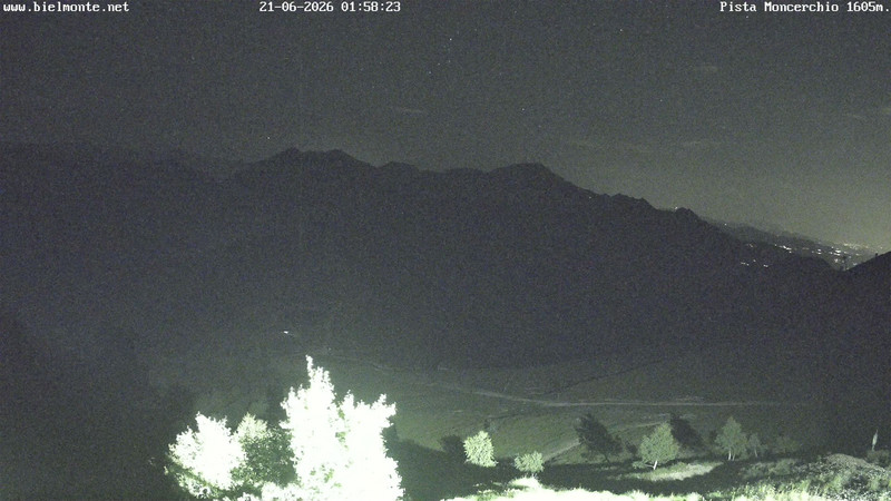 time-lapse frame, Bielmonte Monte Marca est webcam