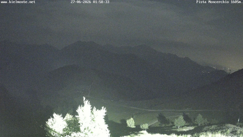 time-lapse frame, Bielmonte Monte Marca est webcam