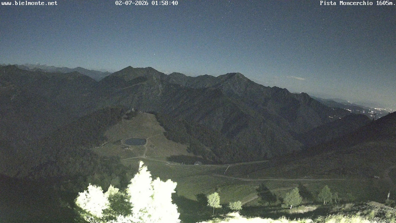 time-lapse frame, Bielmonte Monte Marca est webcam
