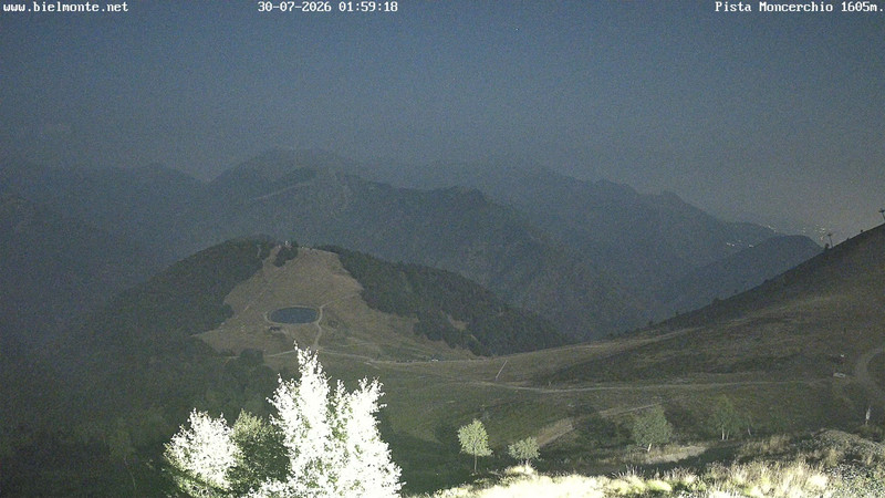 time-lapse frame, Bielmonte Monte Marca est webcam