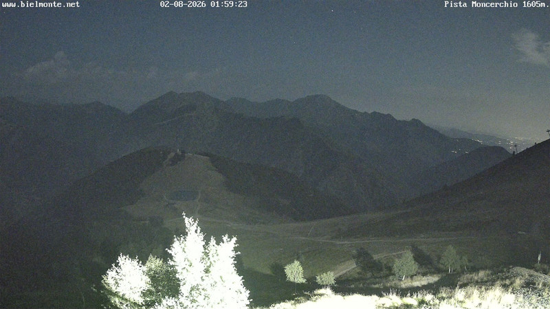 time-lapse frame, Bielmonte Monte Marca est webcam