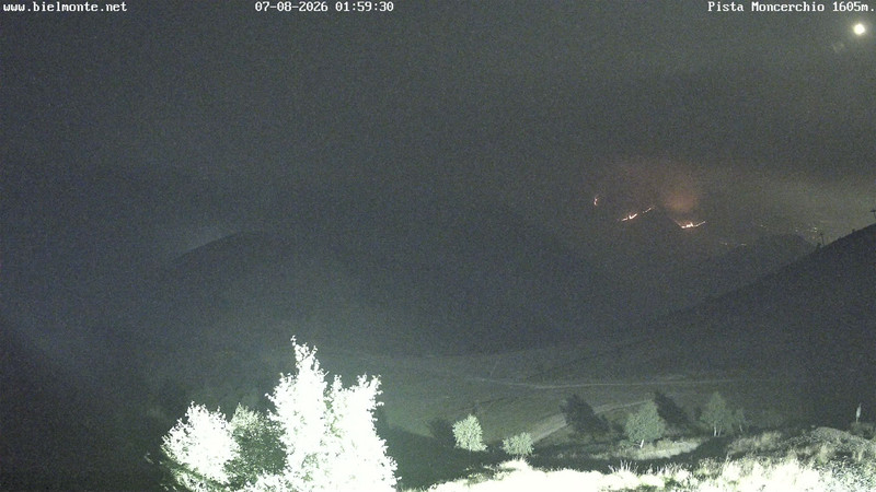 time-lapse frame, Bielmonte Monte Marca est webcam