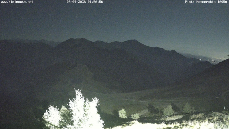time-lapse frame, Bielmonte Monte Marca est webcam